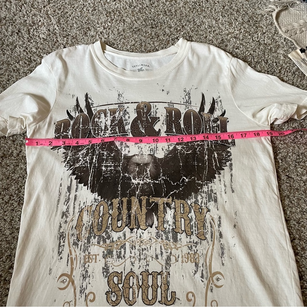 IDYLLWIND MIRANDA LAMBERT WOMEN'S ROCK & ROLL COUNTRY SOUL GRAPHIC TEE XS - Picture 7 of 9